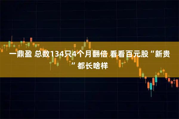 一鼎盈 总数134只4个月翻倍 看看百元股“新贵”都长啥样