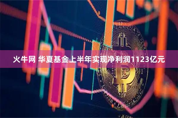 火牛网 华夏基金上半年实现净利润1123亿元